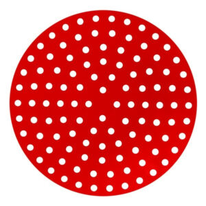 Tapete De Cozimento Silicone P/ Fritadeira 19,5cm Clink Verm