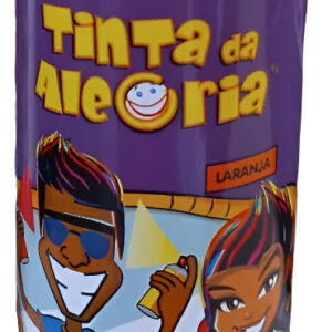 Tinta Da Alegria Spray Temporário Para Cabelo 150ml Laranja