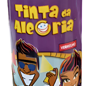 Tinta Da Alegria Spray Temporário Para Cabelo 150ml Vermelho