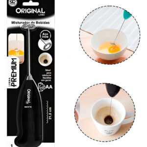 Mini Mixer Misturador De Bebidas Elétrico Original Line Pret
