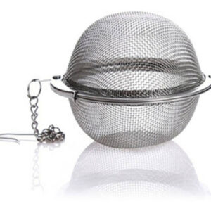 Infusor Circular Para Chá Aço Inox Clink 5cm Prateado