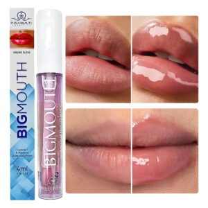 Volume Gloss Big Mouth Aumenta Lábios Phallebeauty Rosa