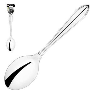 Colher De Arroz Metal 24 Cm Aço Inox