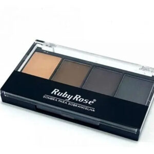 Sombra Para Sobrancelhas Com Primer Ruby Rose Marrom