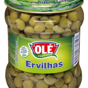 Ervilha Olé Em Conserva Pote De Vidro - 170g Drenado