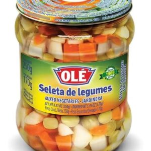 Seleta De Legumes Olé Em Conserva Pote De Vidro - 170g
