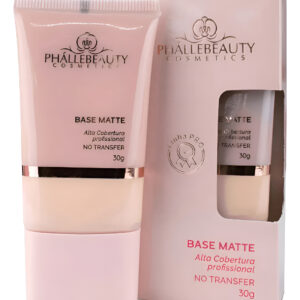 Base Matte Alta Cobertura 30g Phallebeauty Cor 2