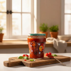 Extrato De Tomate Olé Pote De Vidro Decorado - 190g