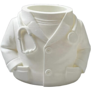 Porta Canetas Lápis Em Formato De Jaleco Médico