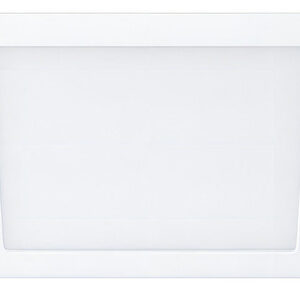 Painel Plafon De Embutir Quadrado Led 6w 3000k Philips Branco