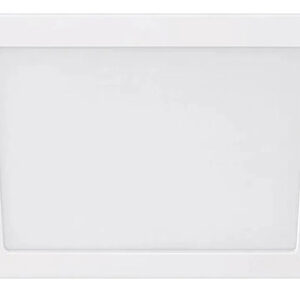Plafon Quadrado Embutir 18w Philips Luz Quente 3000k Branco
