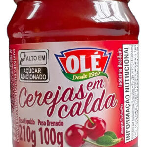 Cerejas Em Calda 210gr Olé