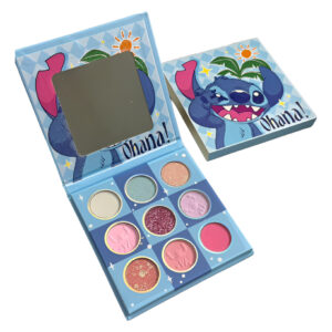 Paleta De Sombras Personagens Diversos 9 Cores C/ Espelho St