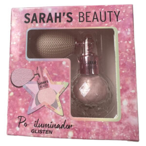 Iluminador Retro Com Borrifador  Cor 01 Ao 06 Sarah`s Beauty