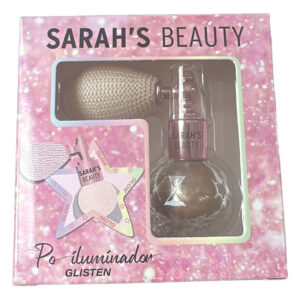 Iluminador Retro Com Borrifador  Cor 01 Ao 06 Sarah`s Beauty