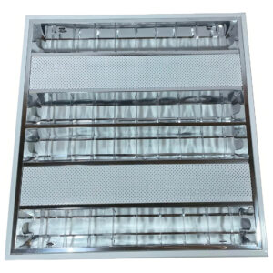 Luminária Comercial Embutir 60x60 P/4 Lâmpadas T5 Alumbra Br