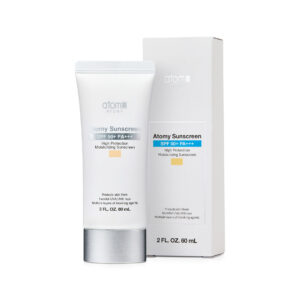 Protetor Solar Sunscreen Hidratante c/cor 50+ FPS Atomy 60ml