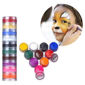 Tinta Facial Color Make Cremosa Com 10 Cores Colorido