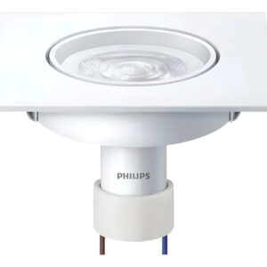 Spot Led Quadrado 5w 350lm Gu10 Bivolt Philips Quente 2700k