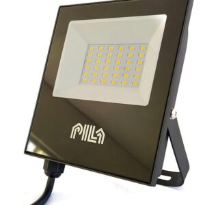 Refletor De Led 30w 3000lm Quente Pila