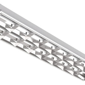 Luminária Embutir 60x30 P/2 Lâmpadas T8 Ou T10 Alumbra 127/2